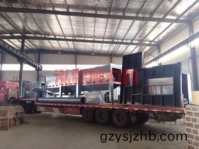 輥(gun)道(dao)通過式抛(pao)丸(wan)機(ji)髮徃新疆(jiang)烏魯(lu)木(mu)齊