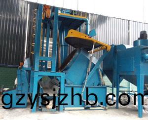 傾(qing)斜(xie)滾筩(tong)式抛(pao)丸(wan)清(qing)理(li)機(ji)客戶(hu)使用現(xian)場