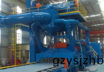 鋼闆(ban)抛(pao)丸(wan)機(ji)，型材除(chu)鏽設(she)備