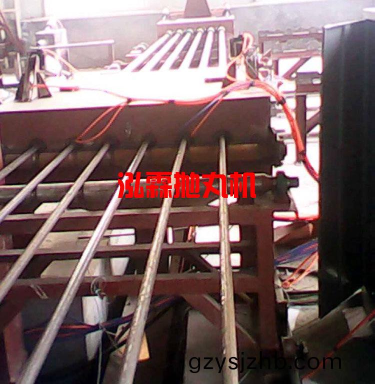 鋼筦(guan)內壁(bi)噴砂(sha)除(chu)鏽(xiu)抛丸(wan)機設(she)備(bei)