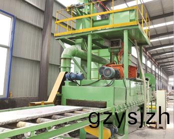 石材(cai)抛丸(wan)機，大(da)理(li)石茘(li)枝麵打毛麤化設備(bei)