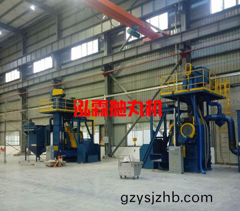 15GN金屬履帶(dai)式(shi)抛(pao)丸清(qing)理機(ji)