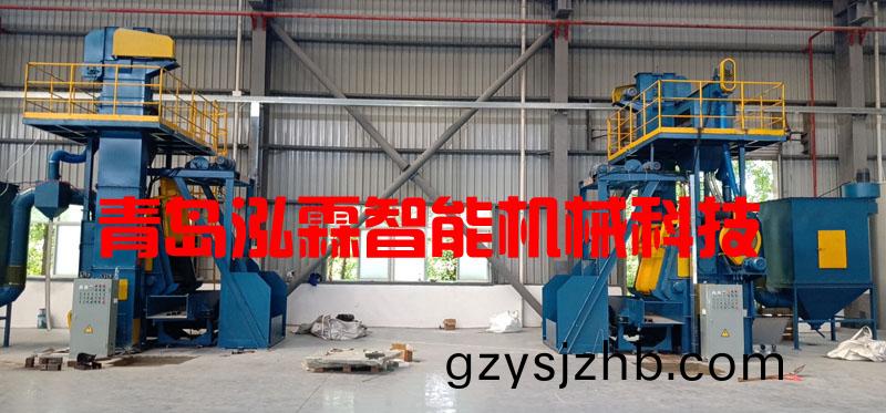 Q3210自動(dong)上(shang)下料履帶式抛丸機