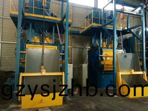 Q3210自動(dong)上下料(liao)履帶式(shi)抛丸(wan)機(ji)