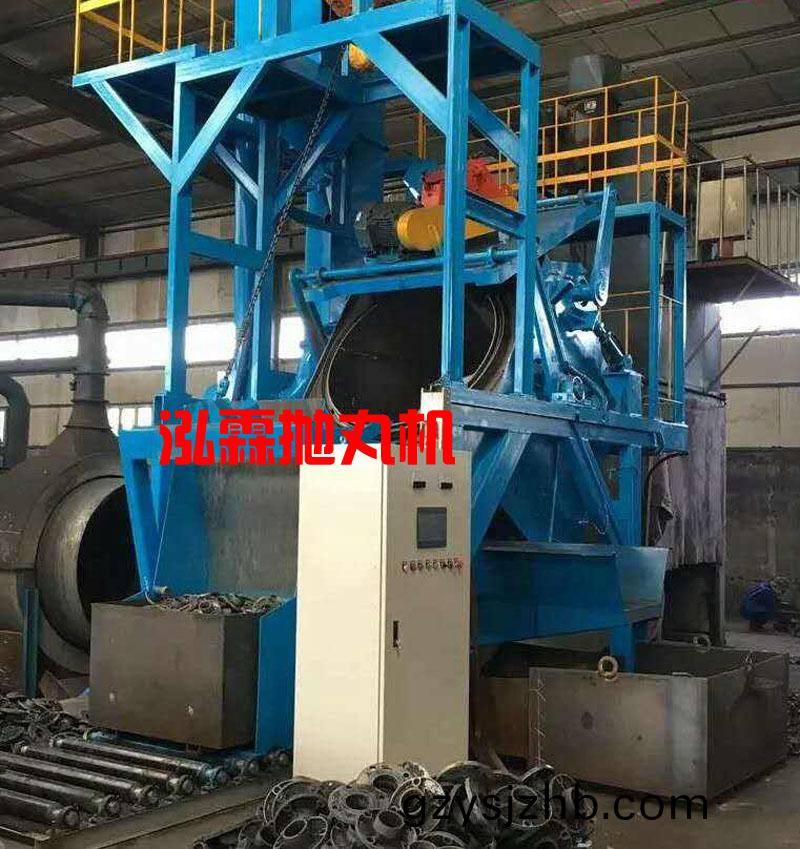 傾(qing)斜滾(gun)筩式(shi)抛丸(wan)清理機