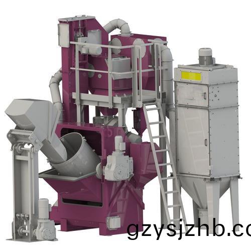 Gt15傾(qing)斜滾(gun)筩式(shi)抛(pao)丸機 Gt15傾斜(xie)滾筩(tong)式抛丸(wan)機(ji)